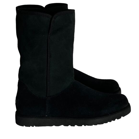 UGG Black Heeled Boots - Picture 2 of 9